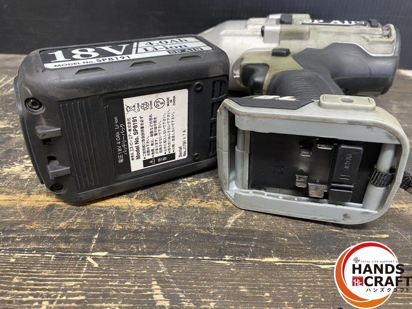 ○【中古品】SP AIR エスピーエアー SP8140 インパクトレンチ 最大 