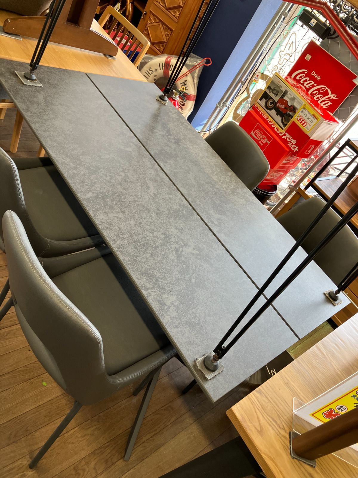 直接引き取り限定】大塚家具 ダイニング5点セット レイラ (A5-74) T 直接引き取り限定】大塚家具 ダイニング5点セット レイラ (A5-74) T