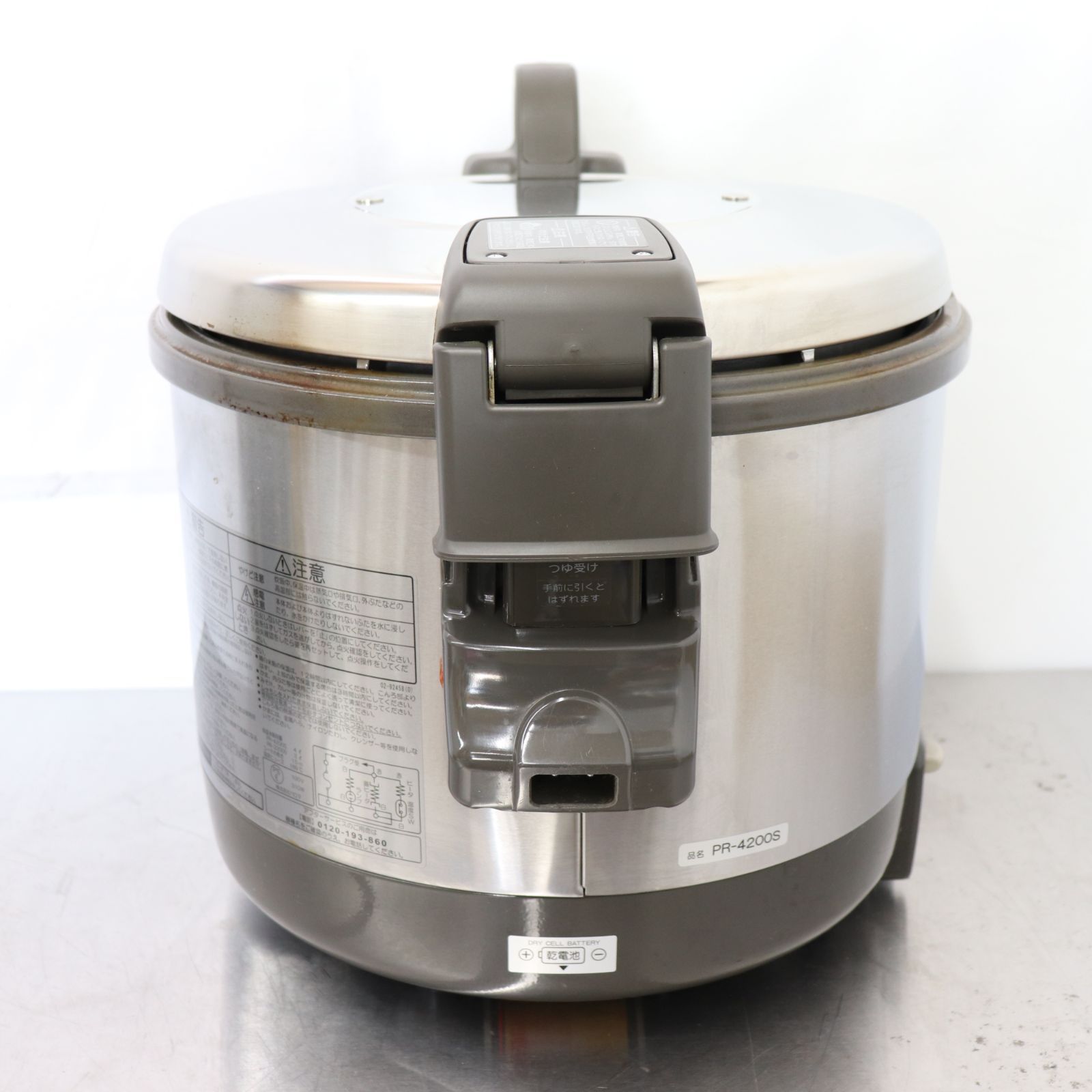 美品】Paloma パロマ 電子ジャー付 ガス炊飯器 PR-4200S-2 2024年製 LP