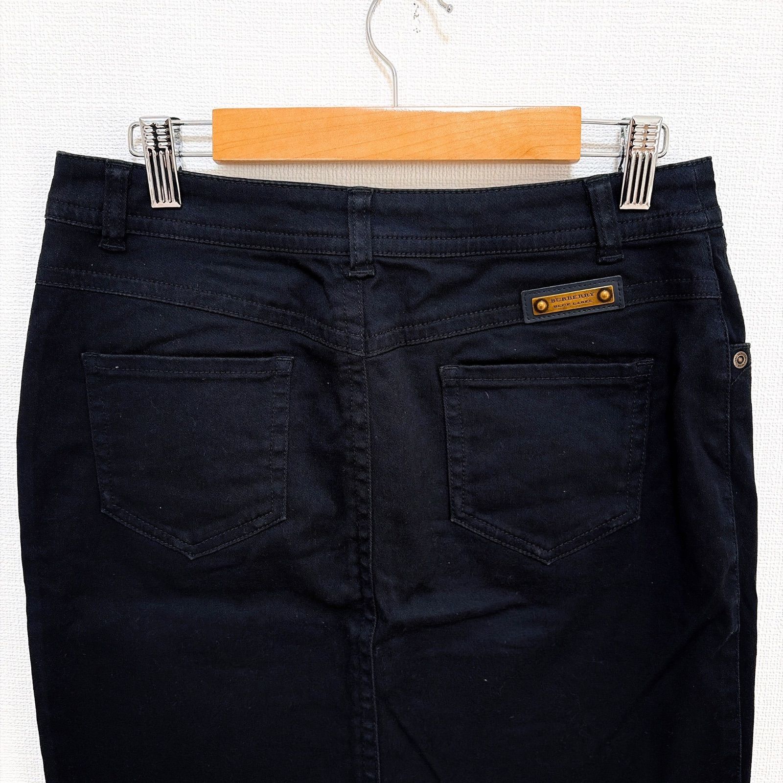 BURBERRY BLUE LABEL バーバリーブルーレーベル スカート ブラック 黒