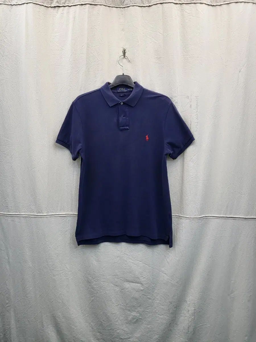 ポロラルフローレン ネイビー 半袖 カラーTシャツ