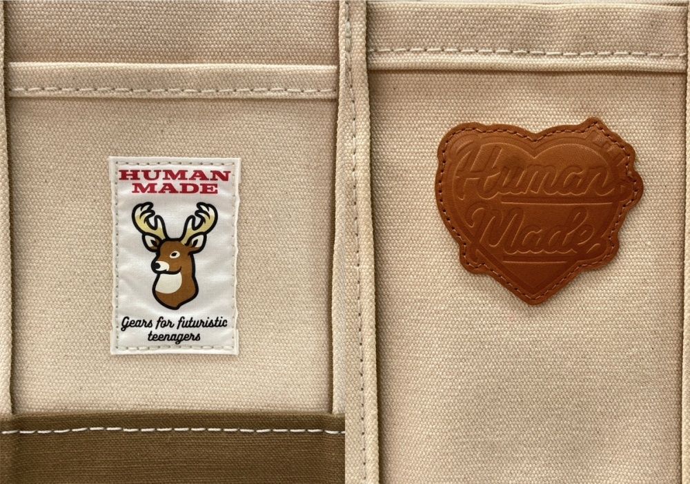 ヒューマンメイド HUMAN MADE 23SS Heavy Canvas Small Tote Bag