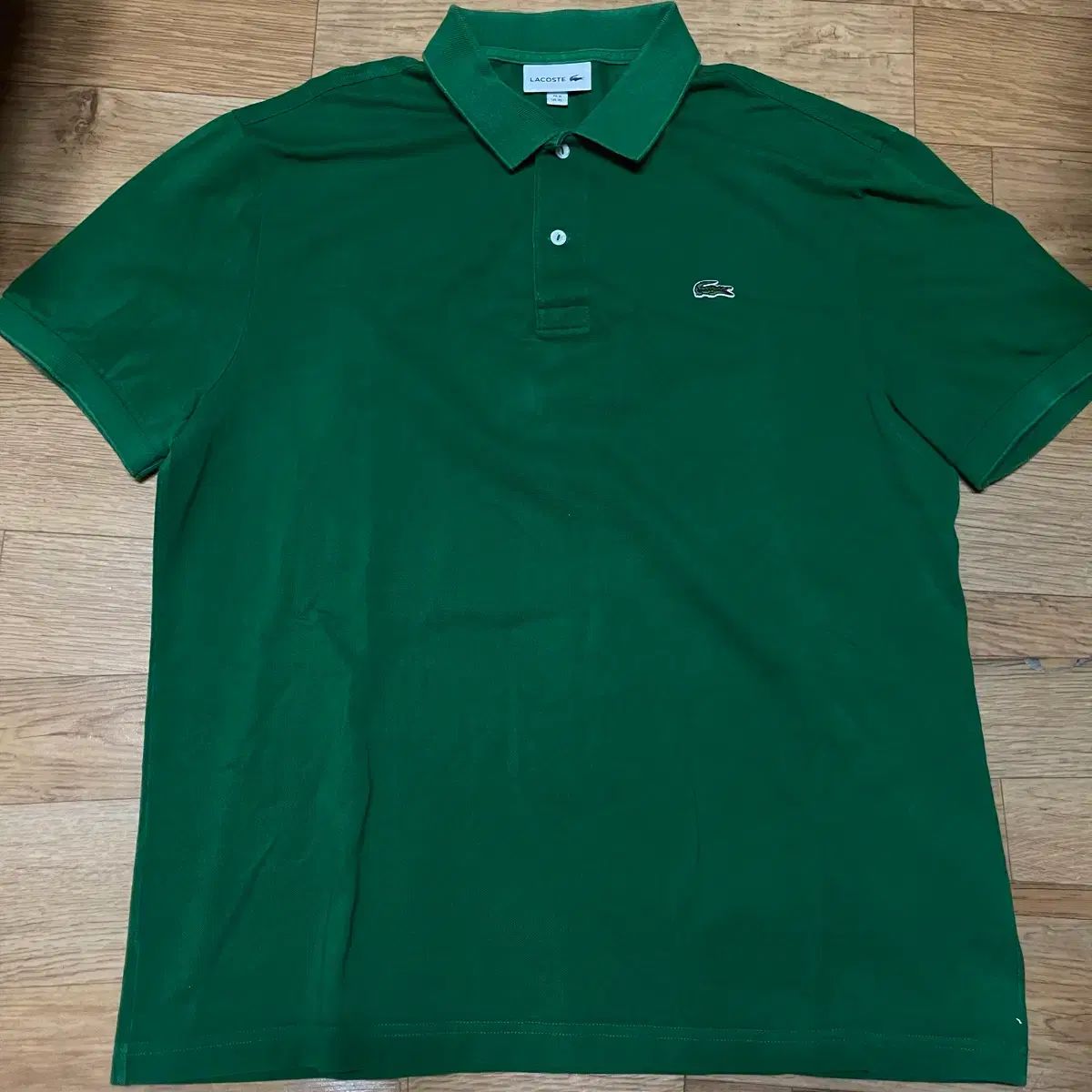 ラコステ カラーTシャツ フレンチレギュラーフィット グリーン 110サイズ (6サイズ)
