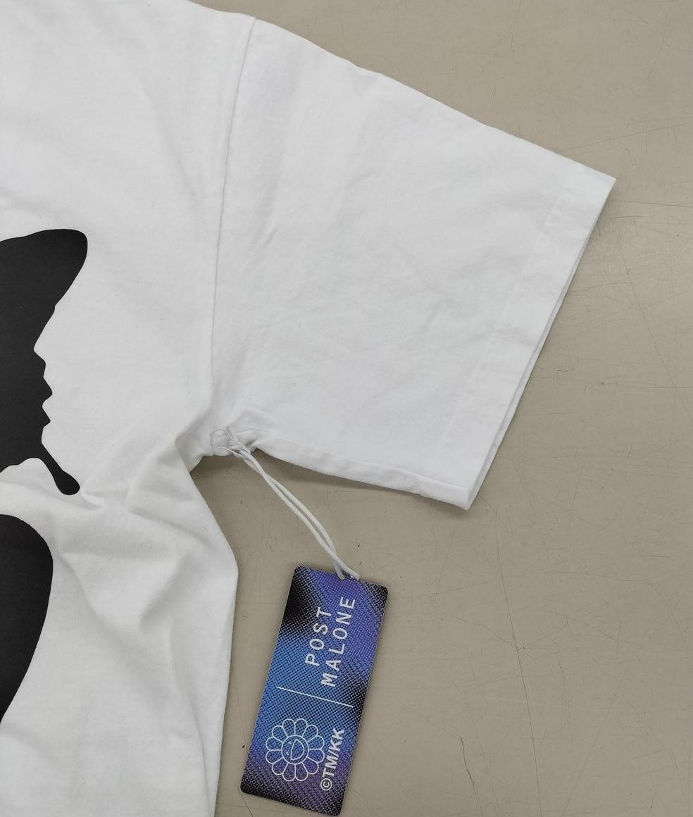 POST MALONE × 村上隆 TMKK Tシャツ ホワイト メンズ ポストマローン