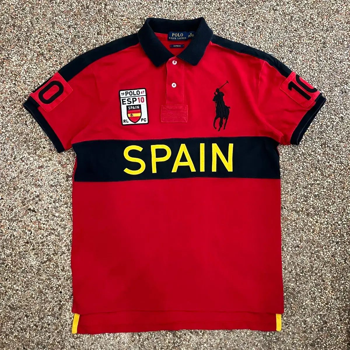 ポロ BIGポニー チーフキーパー スペイン 半袖 カラーTシャツ pk
