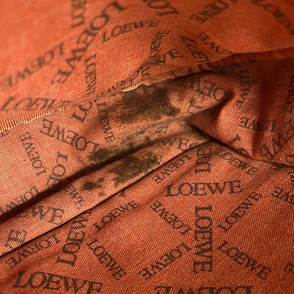 LOEWE(ロエベ) ショルダーバッグ - ダークブラウン×ブラウン アマソナ 
