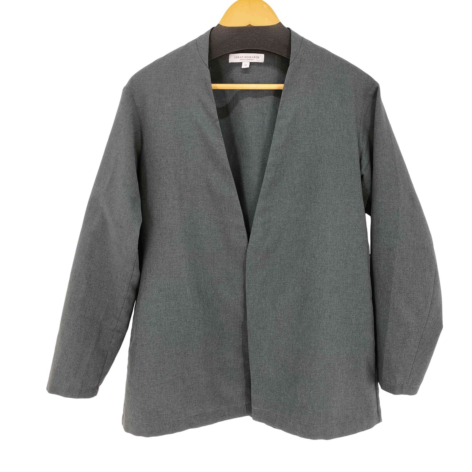アーバンリサーチ URBAN RESEARCH UR TECH DRYLUXE ノーカラー 