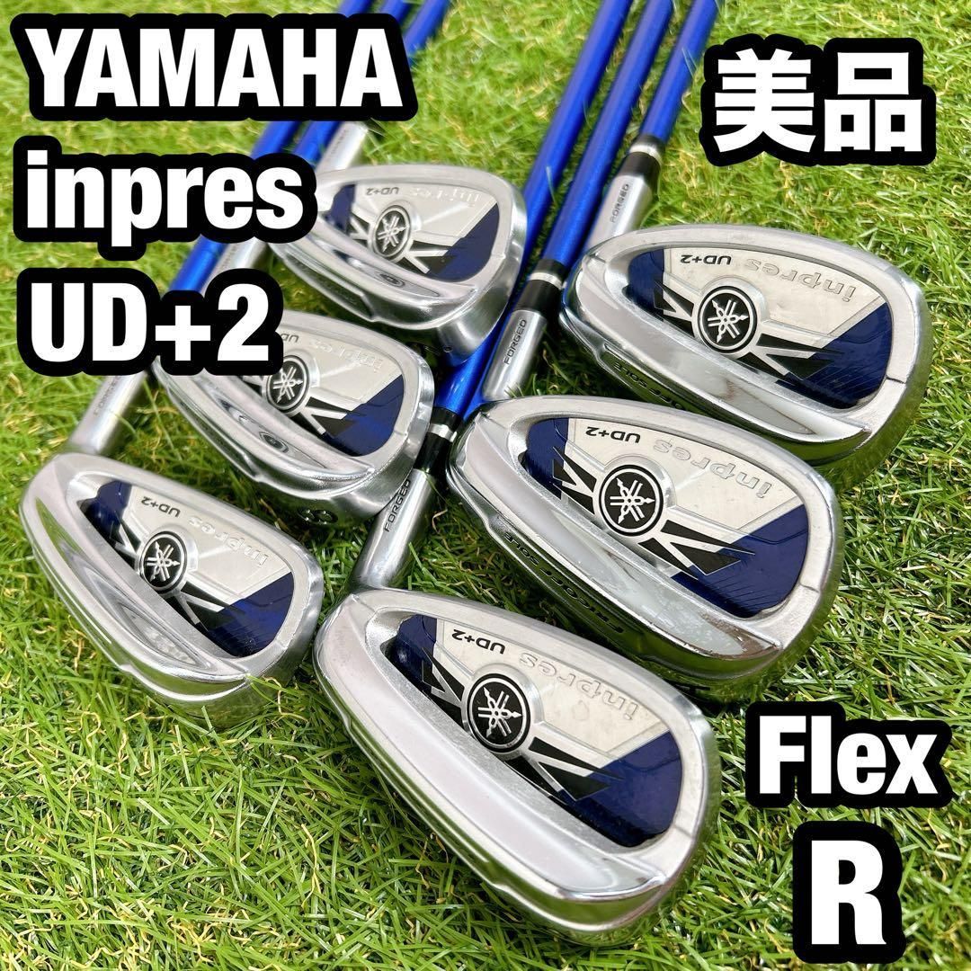ヤマハ　インプレス　UD+2 ゴルフ　アイアン メンズ　初心者　6本　入門　R