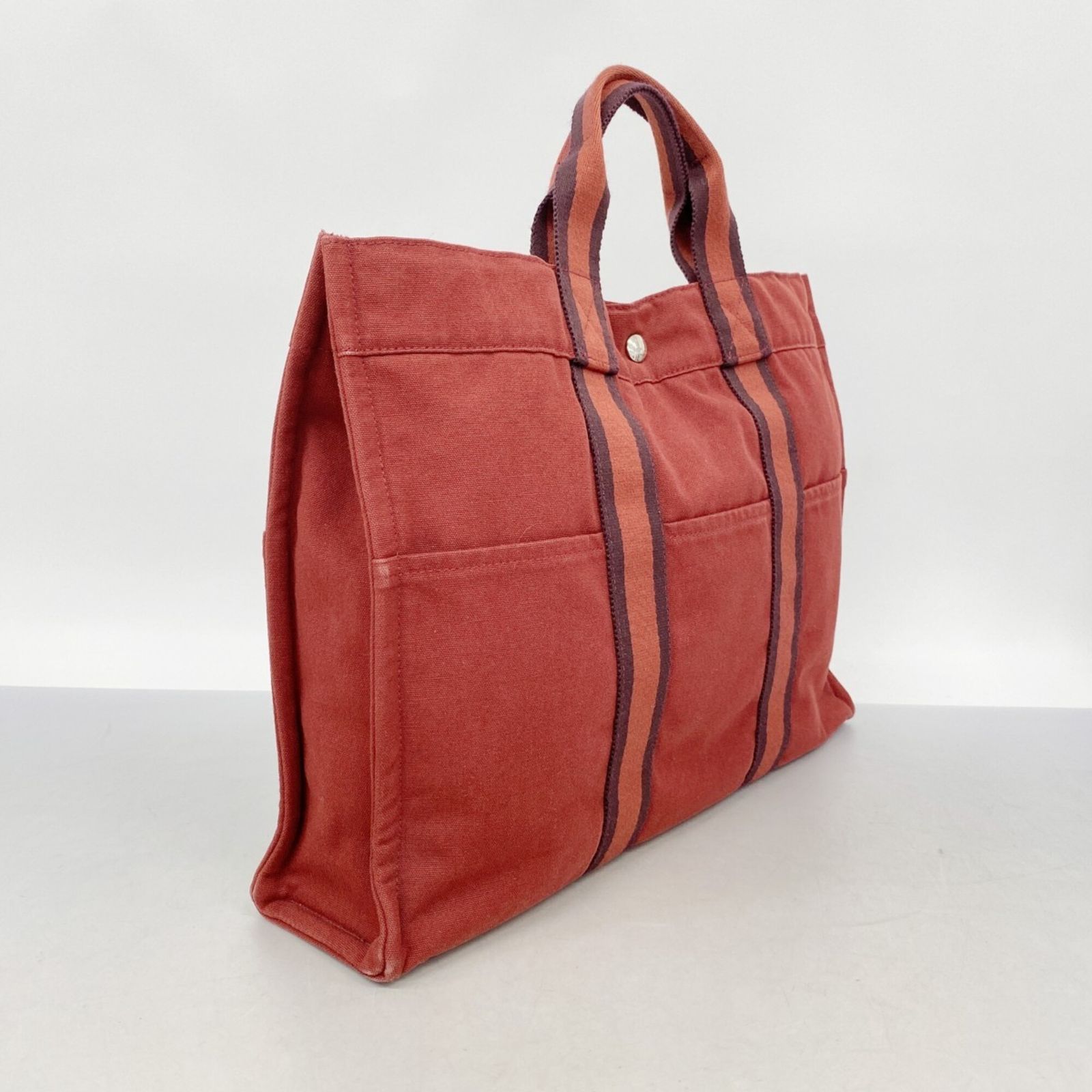 エルメス(Hermes) エルメス トートバッグ フールトゥMM キャンバス