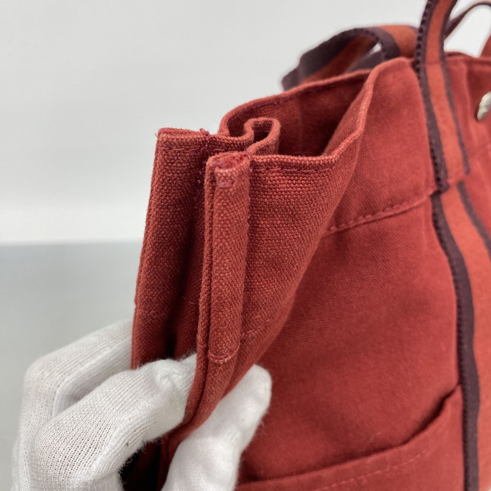 エルメス(Hermes) エルメス トートバッグ フールトゥMM キャンバス