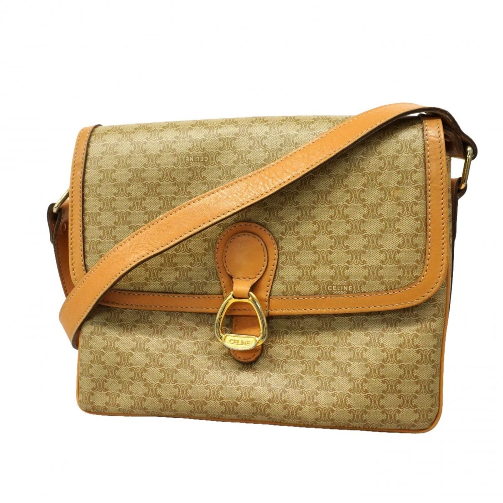 セリーヌ(Celine) セリーヌ ショルダーバッグ マカダム ブラウン 