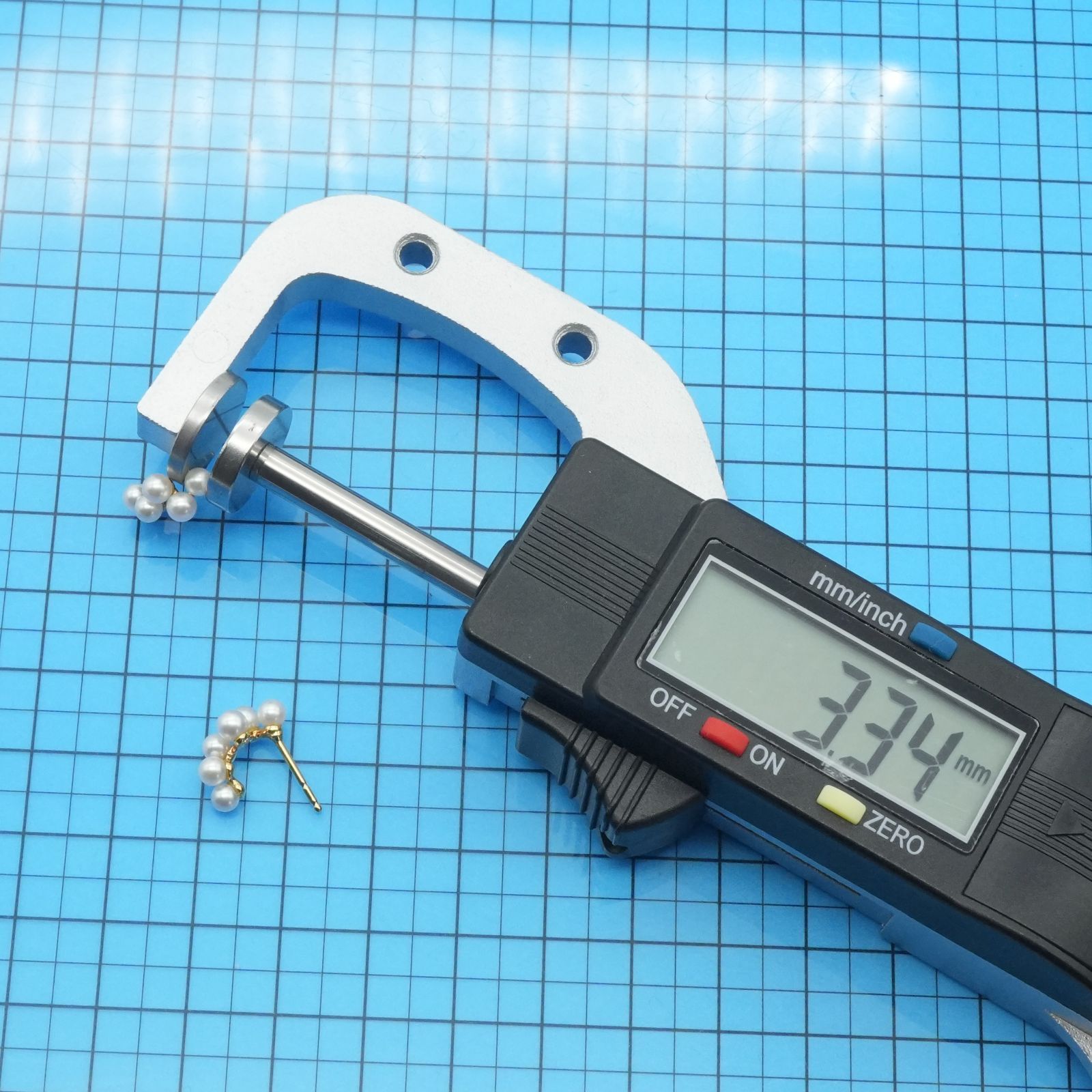 美品 ミキモト K18 ベビーパール ピアス フープ /26-0149 - メルカリ