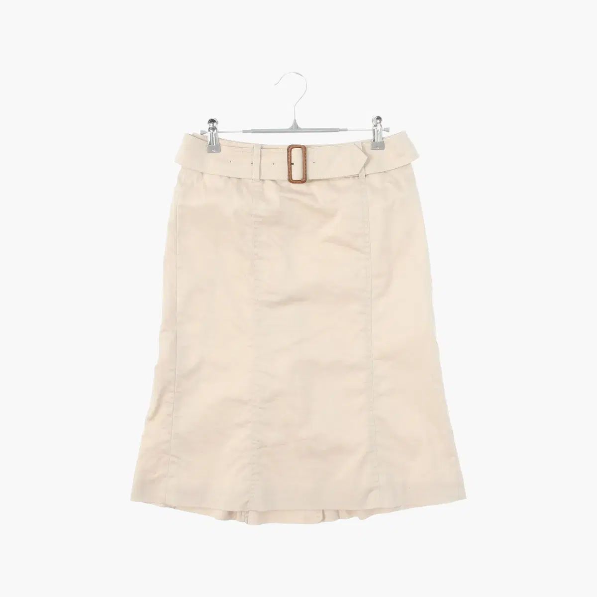 バーバリー BURBERRY ベーシック ミディ ベルト スカート