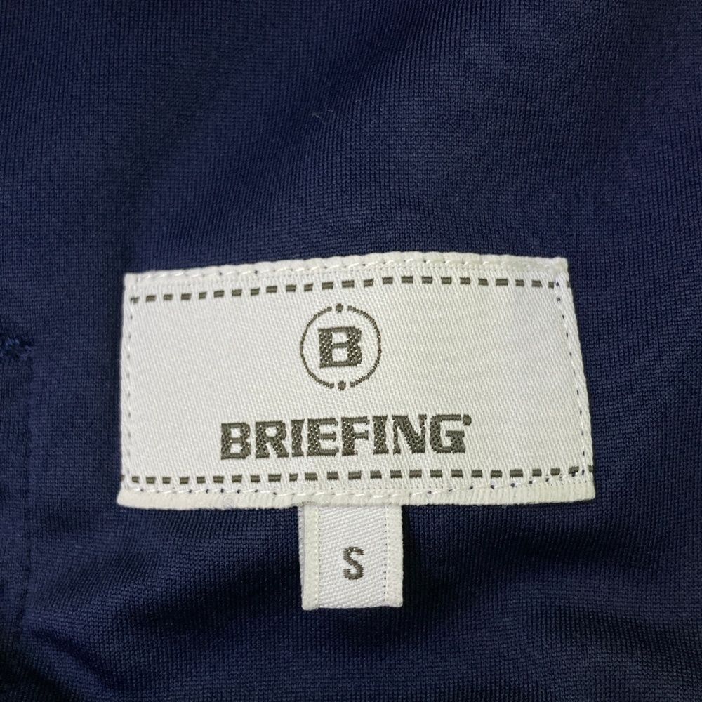 サイズ：S BRIEFING GOLF ブリーフィング 3Dロゴ ダンボール ジップ