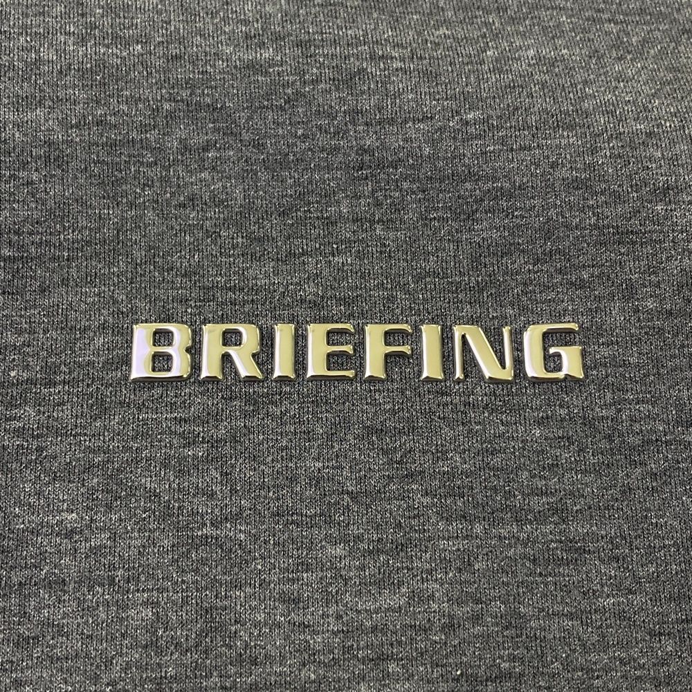 ブリーフィング　3DロゴトレーナーM サイズ：M BRIEFING GOLF ブリーフィング 3Dロゴ スウェットトレーナー