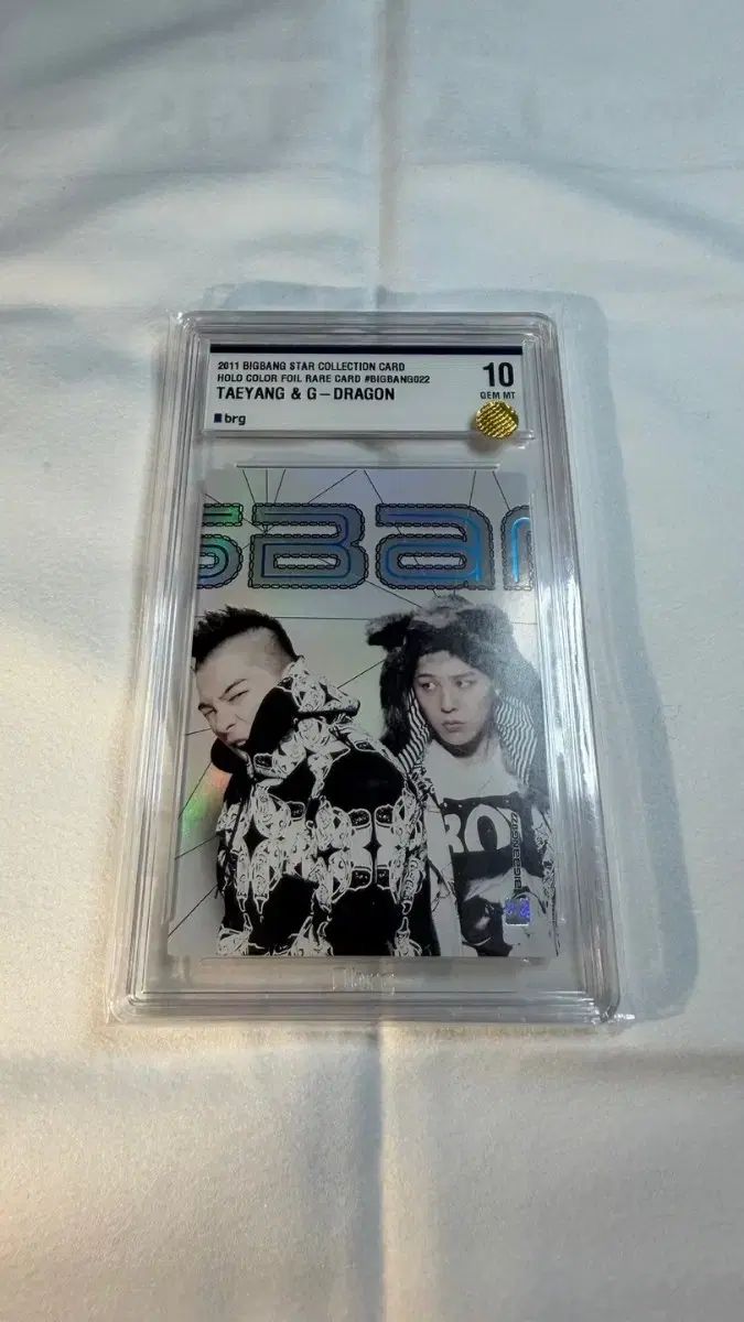 BIGBANG(ビッグバン) ユテヤン(YOO TAEYANG)&G-DRAGON（ジードラゴン） ホール フォトカード BRG10