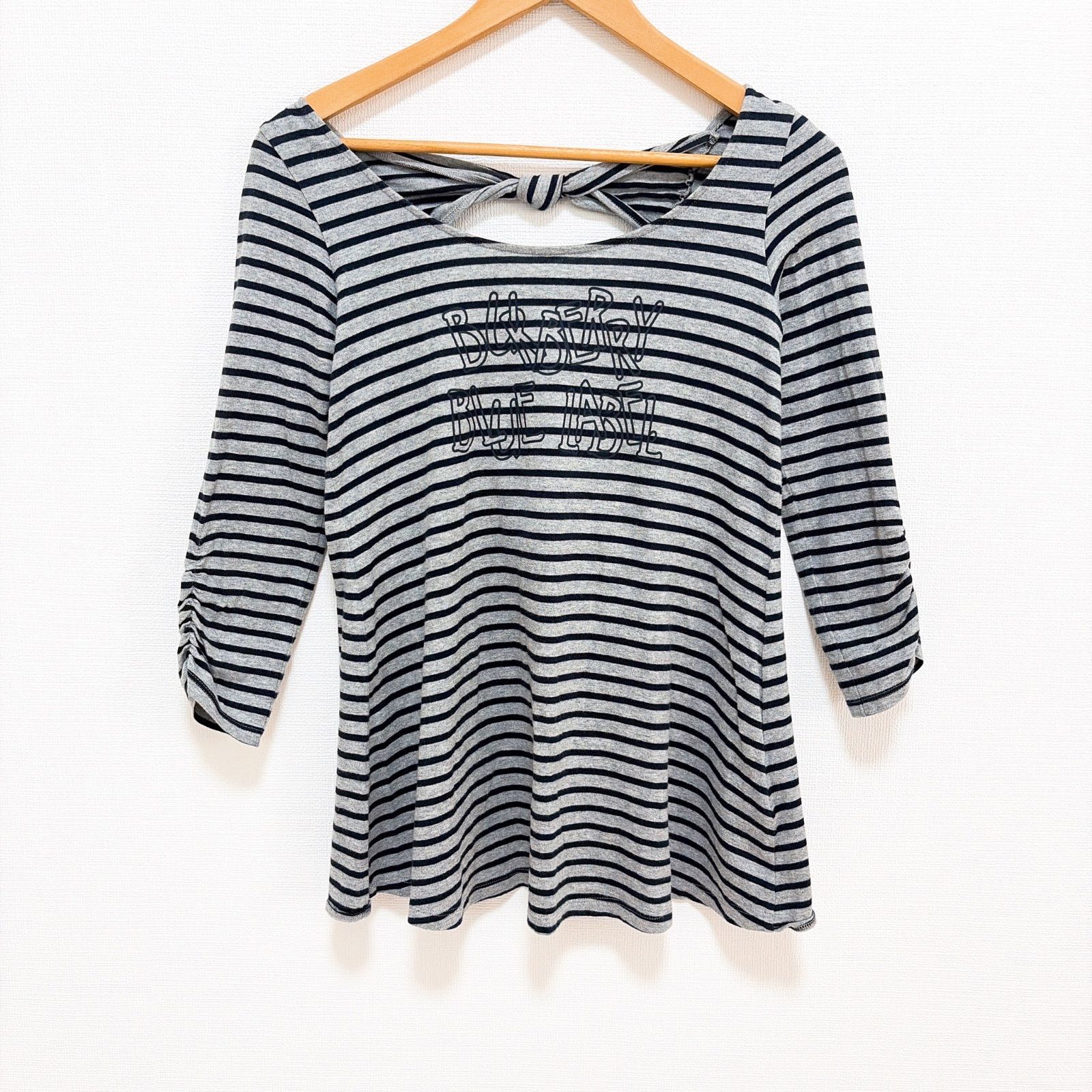 BURBERRY BLUE LABEL バーバリーブルーレーベル ボーダー カットソー 