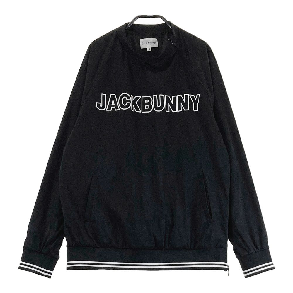 サイズ：1 JACK BUNNY ジャックバニー 2024年モデル ハーフジップ長袖スニードジャック ブラック系 [240101694630] ゴルフウェア レディース ストスト