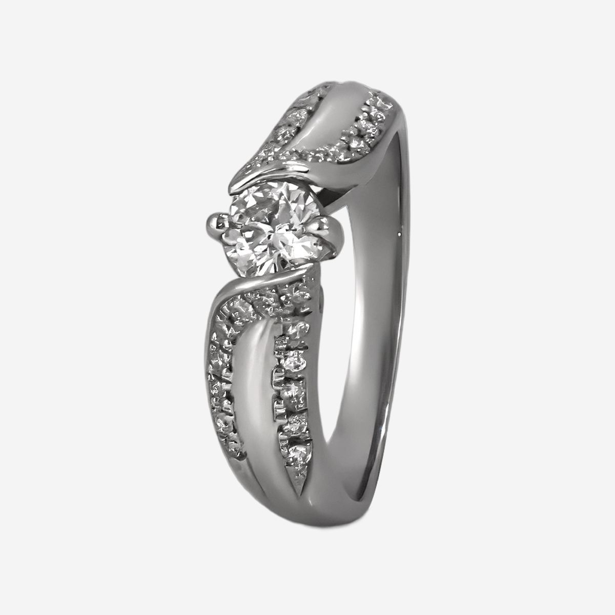 SELECT JEWELRY】Pt900 ダイヤモンド リング 未使用品（店頭展示品 
