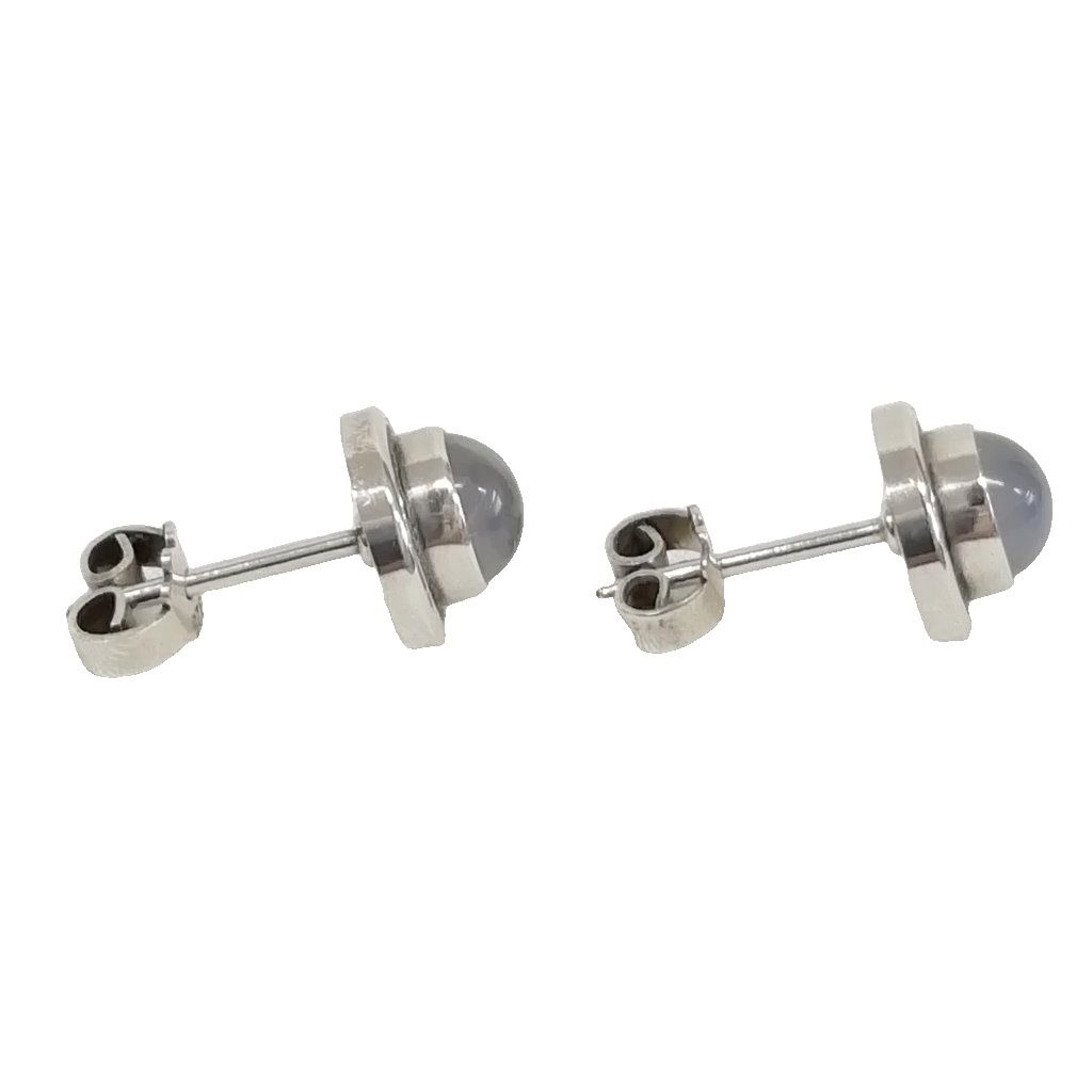 ジョージジェンセン GEORG JENSEN 8 ムーンストーン スタッド ピアス