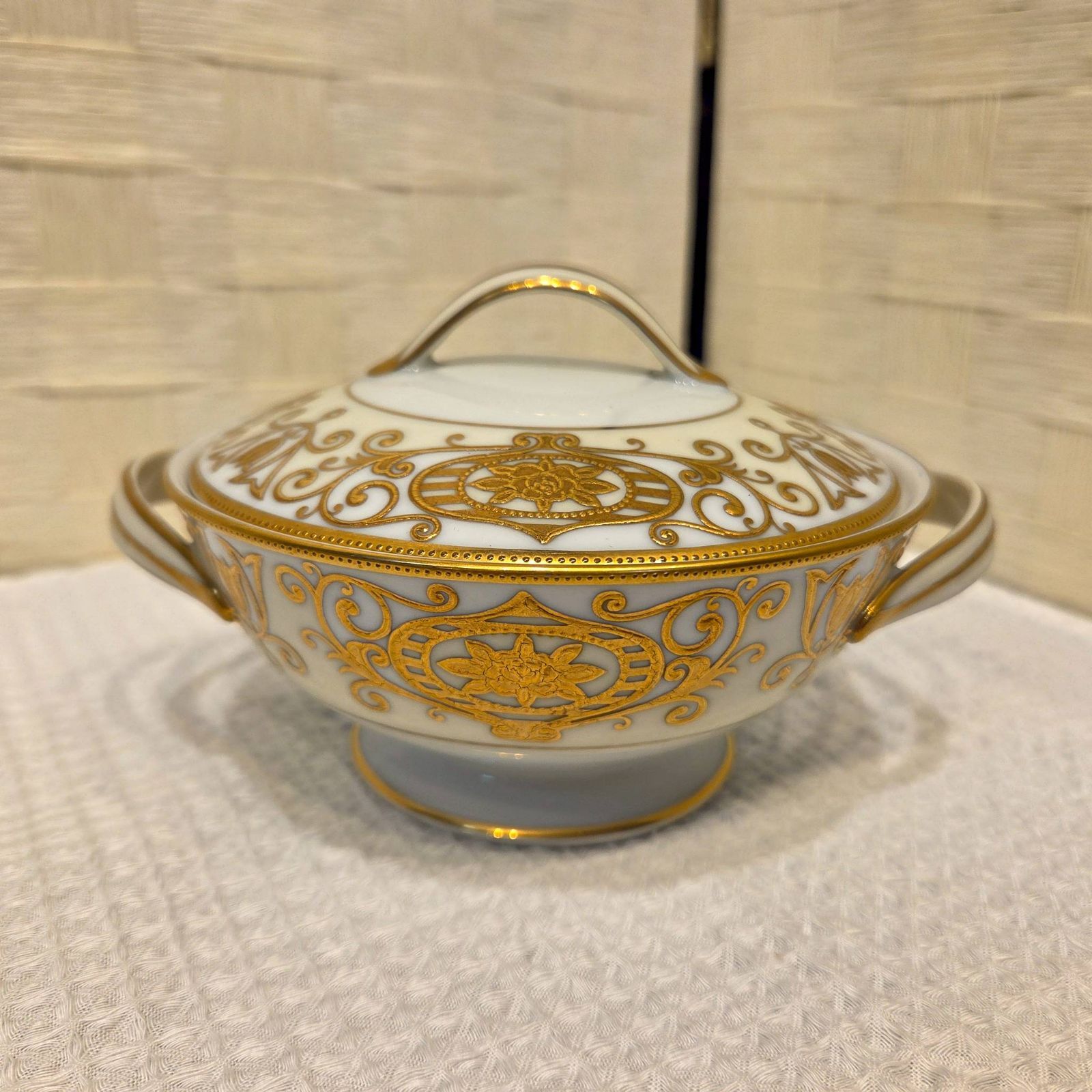 超希少！】オールドノリタケ Noritake 金彩 NO.175 クリスマスボウル