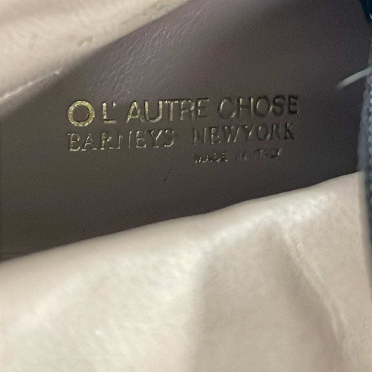L'AUTRE CHOSE(ロートレショーズ) ショートブーツ 36 1/2 レディース