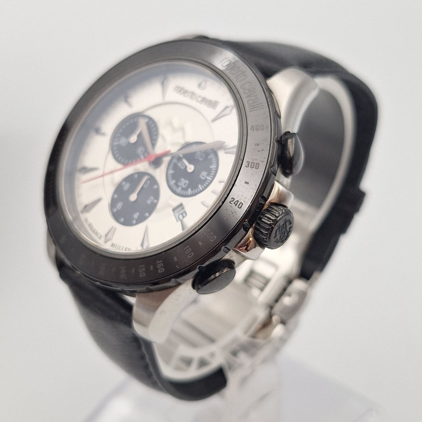 メンズ ☆稼働品☆ロベルト カヴァリ by FRANCK MULLER☆メンズ 腕時計☆