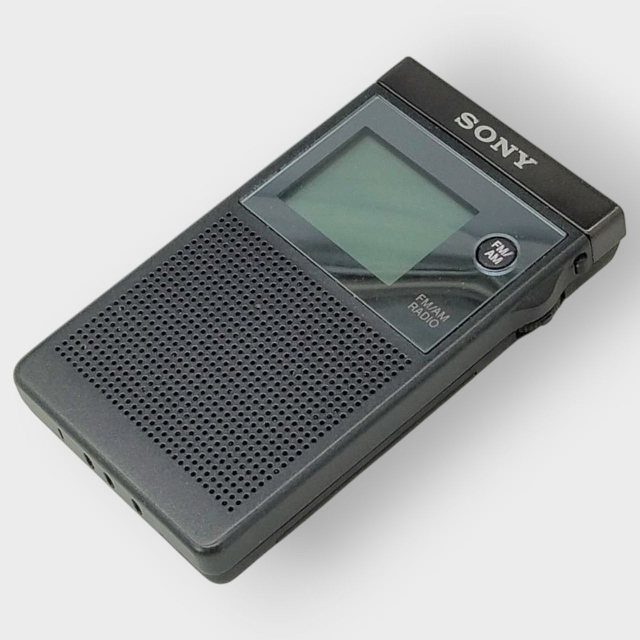 ソニー PLLシンセサイザーラジオ FM/AM/ワイドFM対応 片耳巻取り SRF