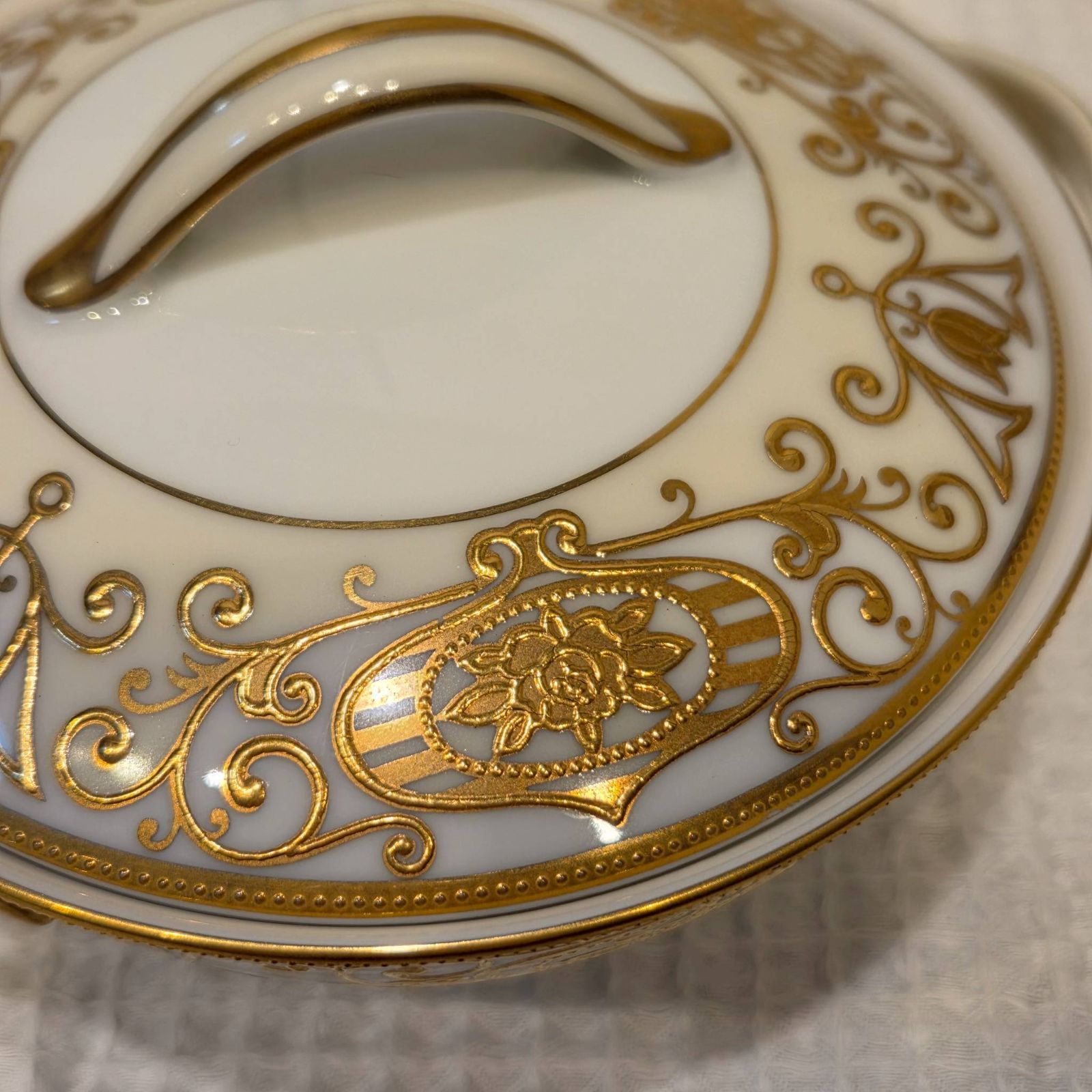 超希少！】オールドノリタケ Noritake 金彩 NO.175 クリスマスボウル