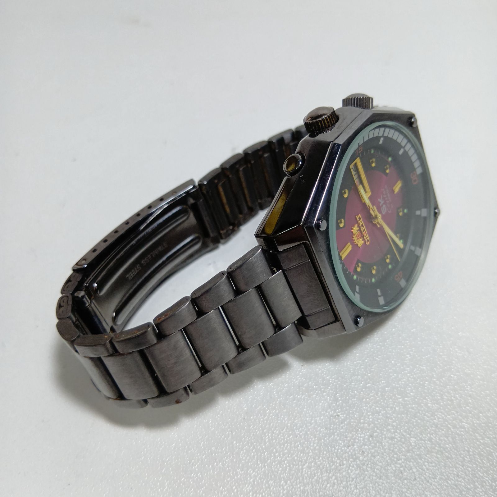 N オリエント Orient SK Crystal 21 Jewels 自動巻き腕時計 - メルカリ