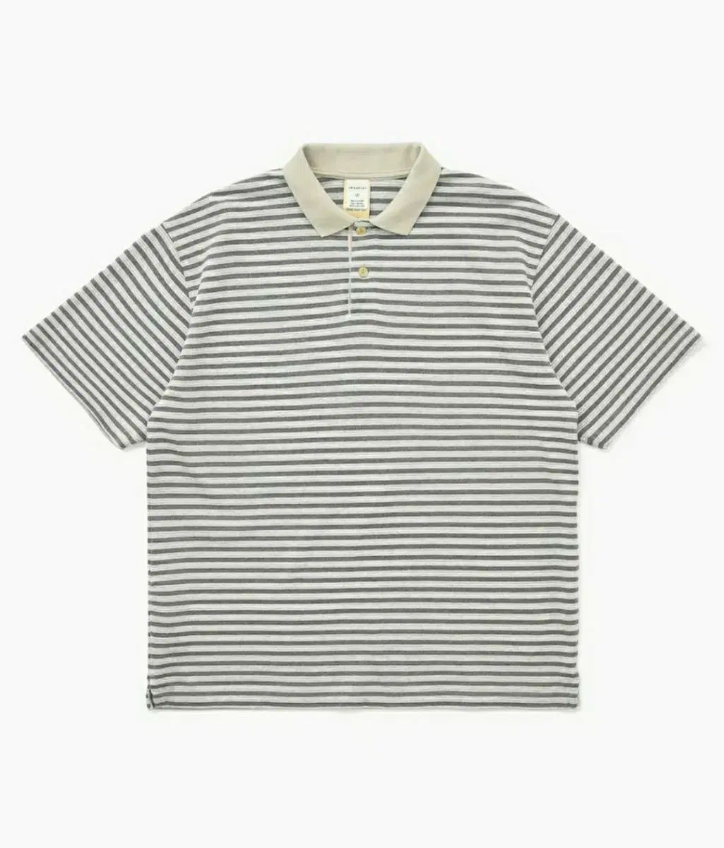 カーキス 26SS ストライプ ポロ Tシャツ グレー XL