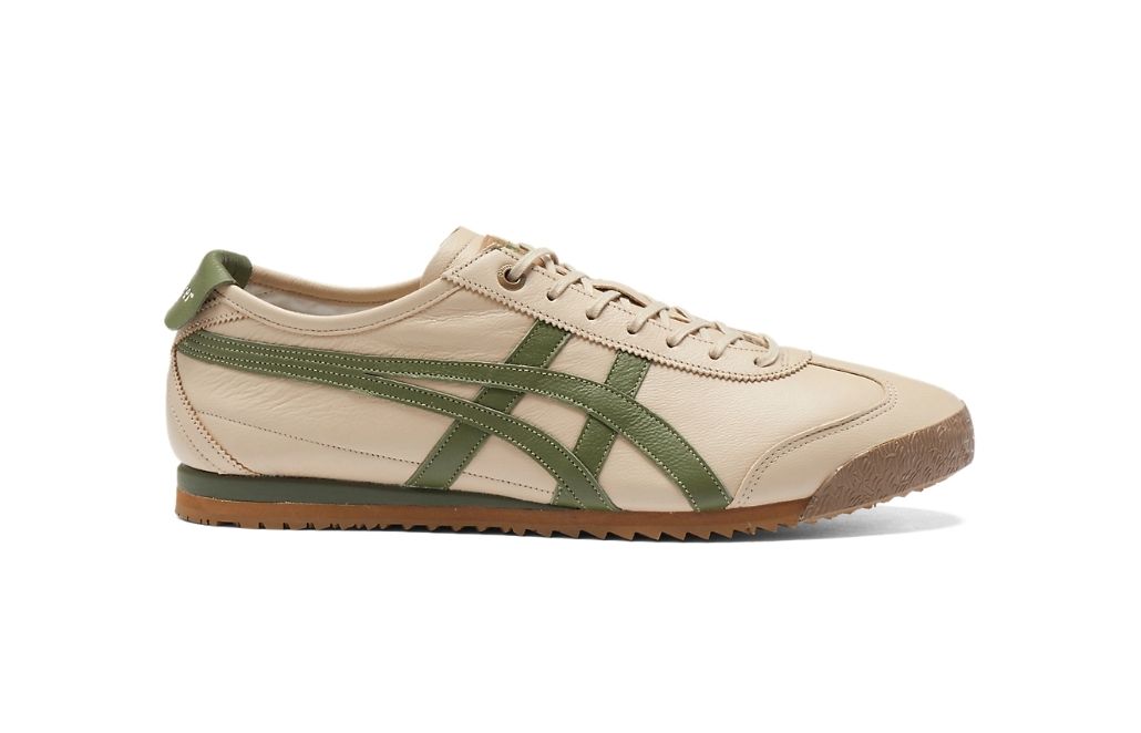 新品未使用Onitsuka Tiger MEXICO 66 ベージュ/グリーン スニーカー