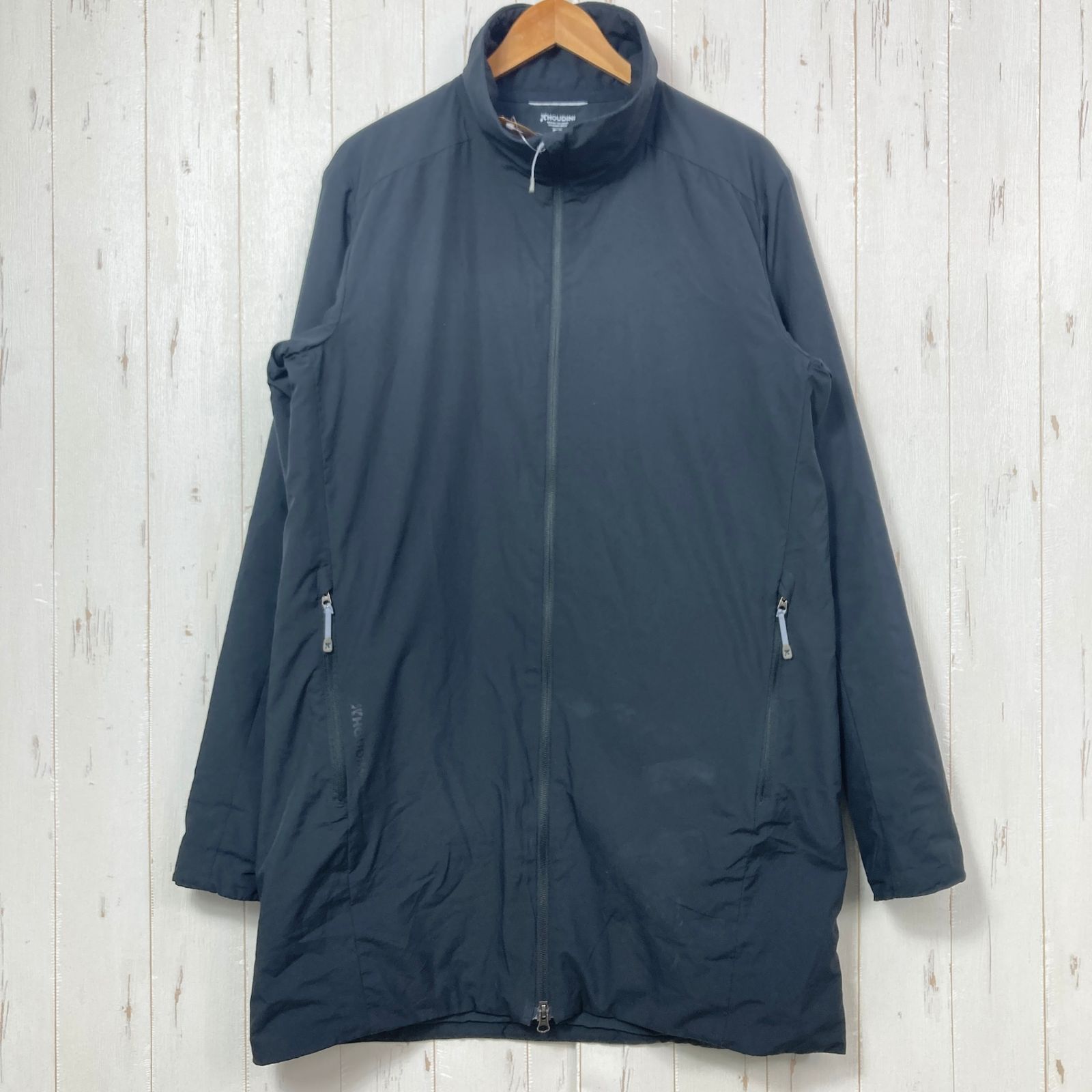 ?️Men's L ブラック系 Houdini ( フーディニ ) アドイン ジャケット Add-in Jacket 化繊ダウン ウェア トップス アウター ジャケット 化繊インサレーション z00057925 化繊インサレーション アウタ