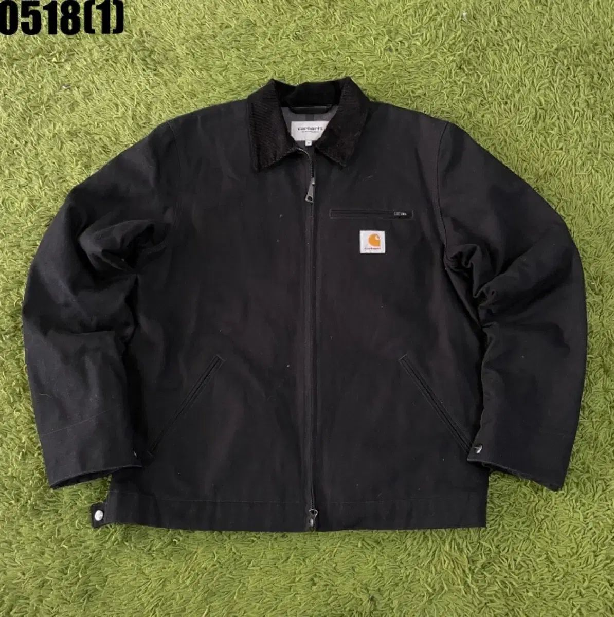 Carhartt カーハート ワークジャケット ブラック ジップアップ ジャケット M