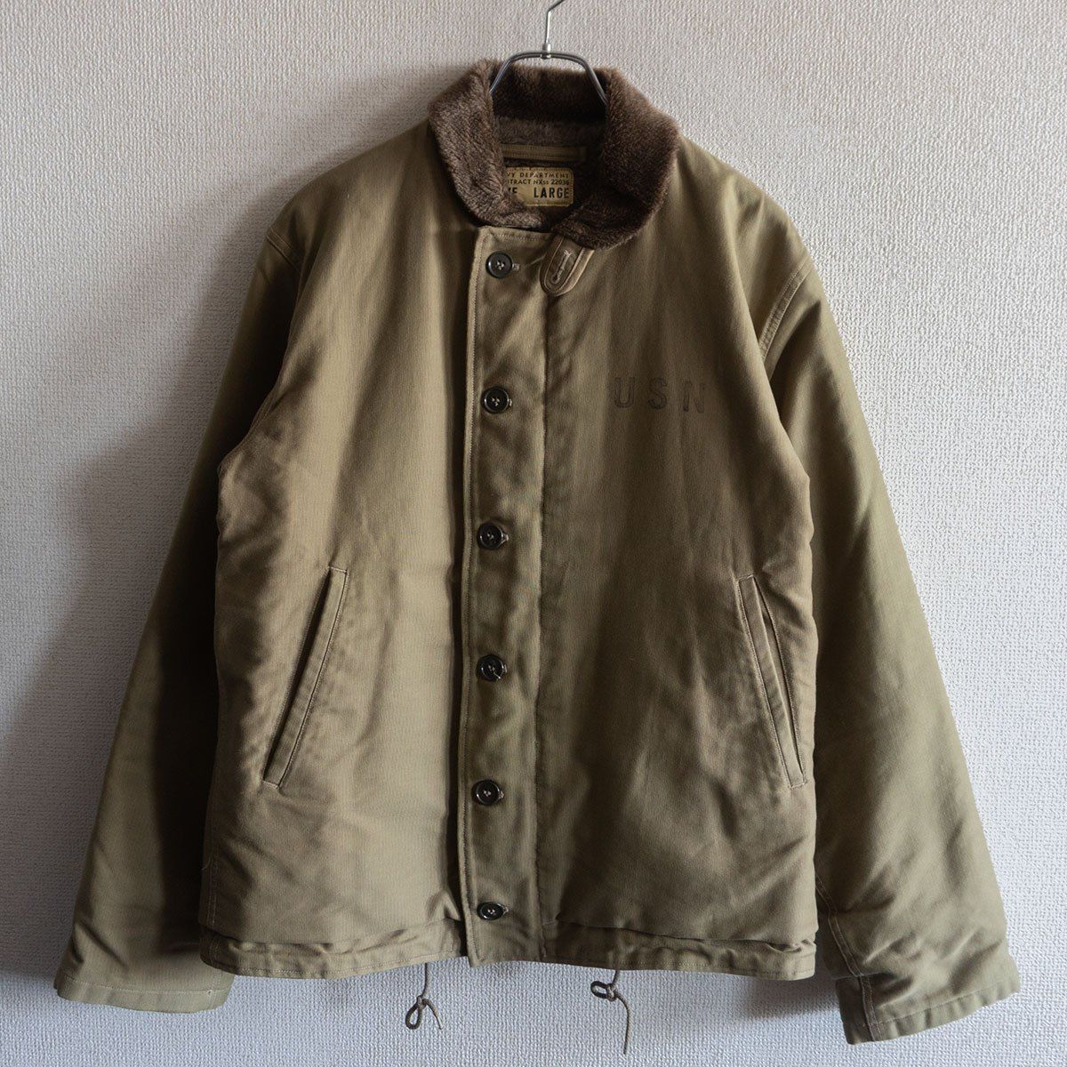 【M品番】BUZZ RICKSON’S【N-1 デッキジャケット】L バズリクソンズ 東洋エンタープライズ 26050361