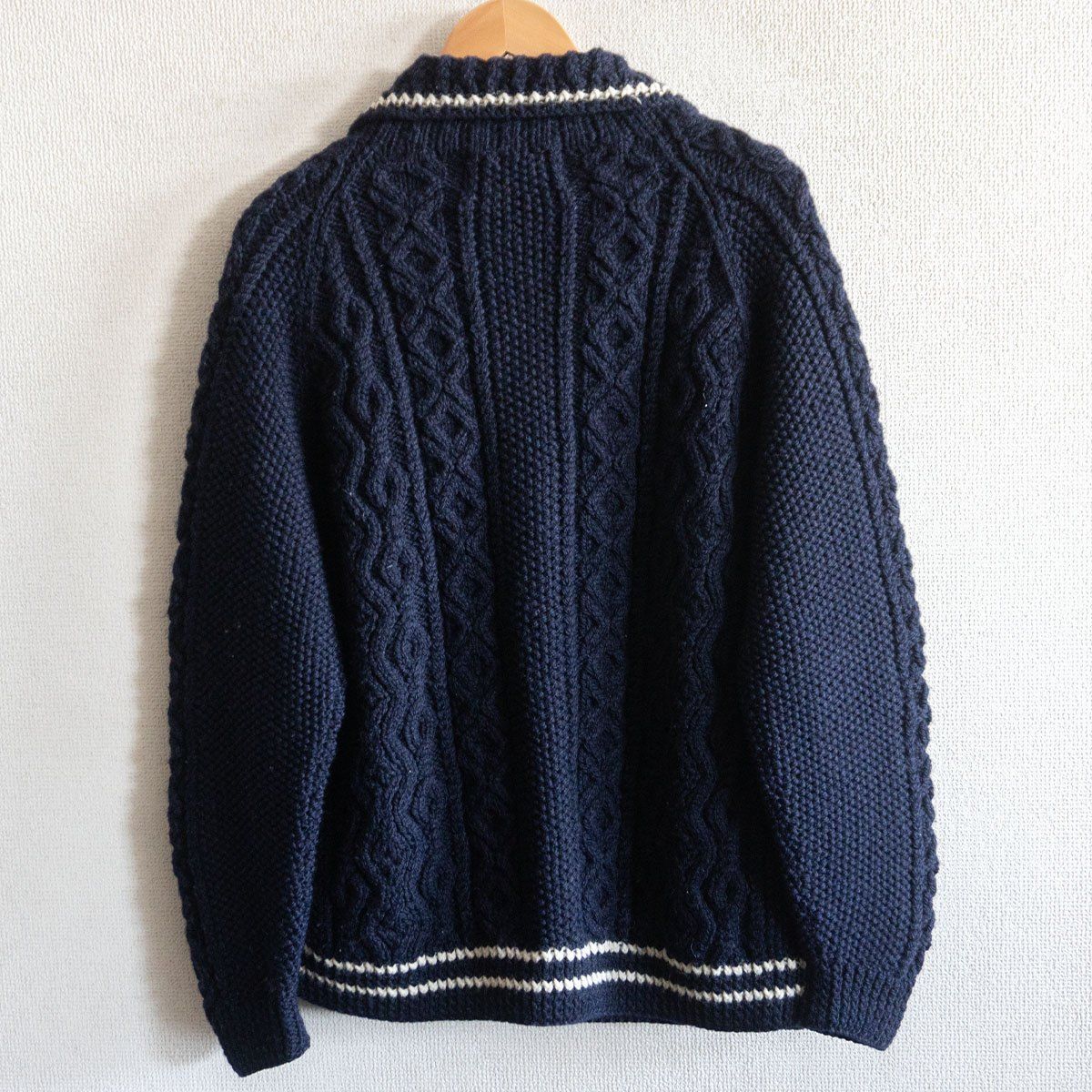 美品】INVERALLAN 【3A Lumber Cardigan/ケーブルニット カーディガン 美品】INVERALLAN 【3A Lumber Cardigan/ケーブルニット カーディガン