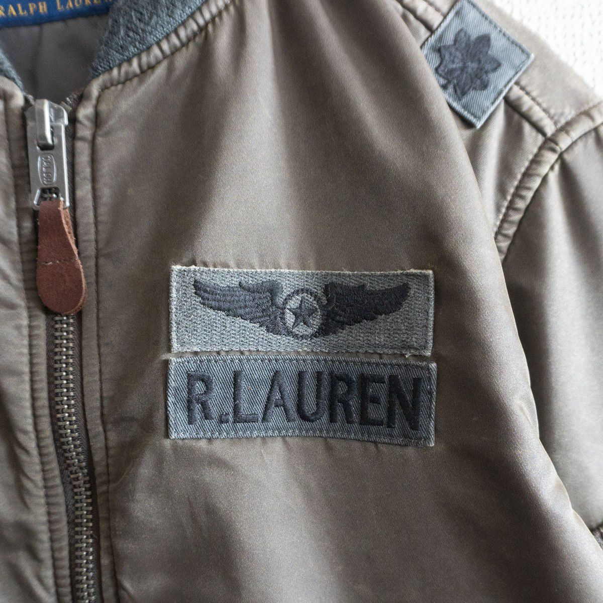 美品】POLO RALPH LAUREN 【MA-1 フライトジャケット】L ミリタリー