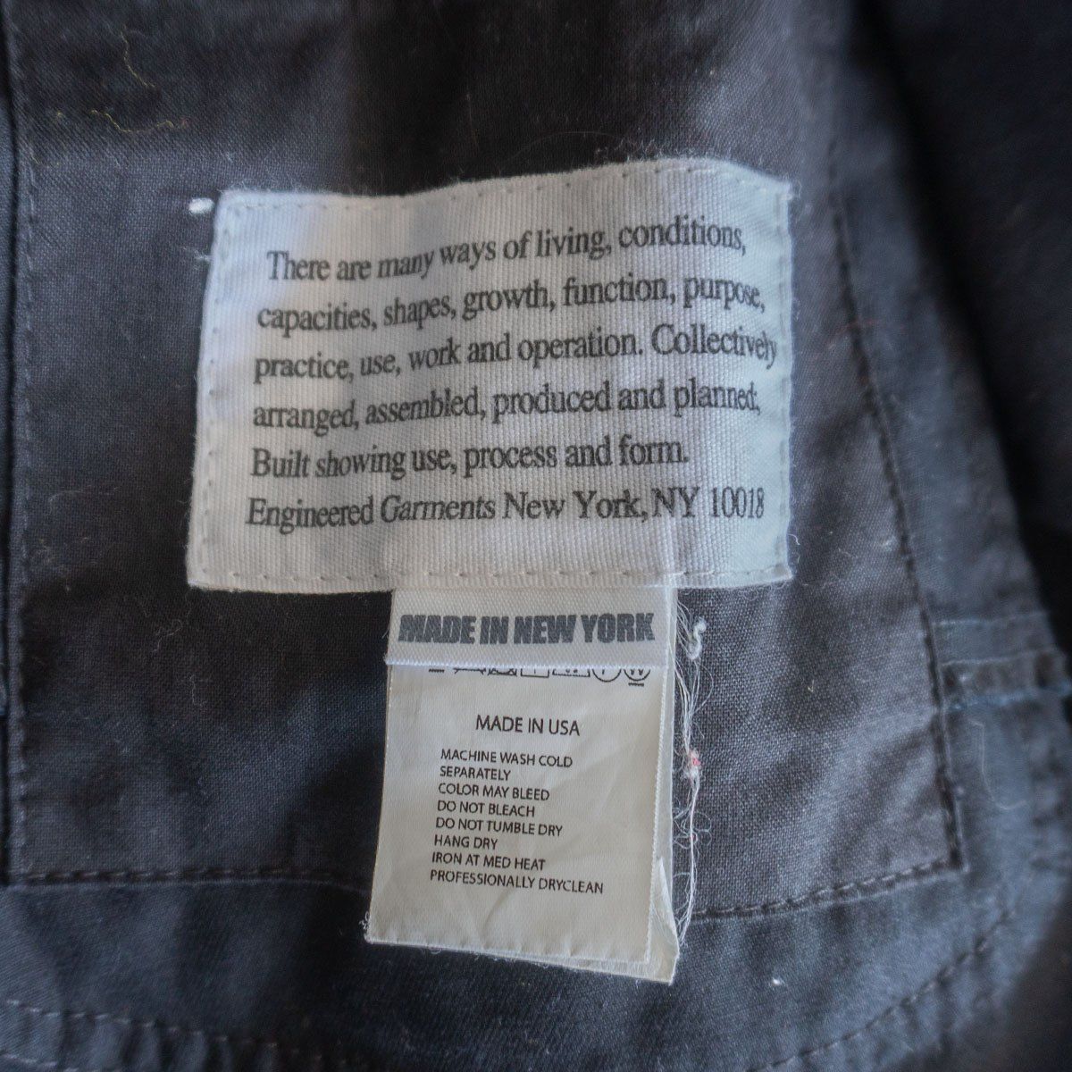美品】Engineered Garments【BEDFORD JACKET】S コットン ベッド 