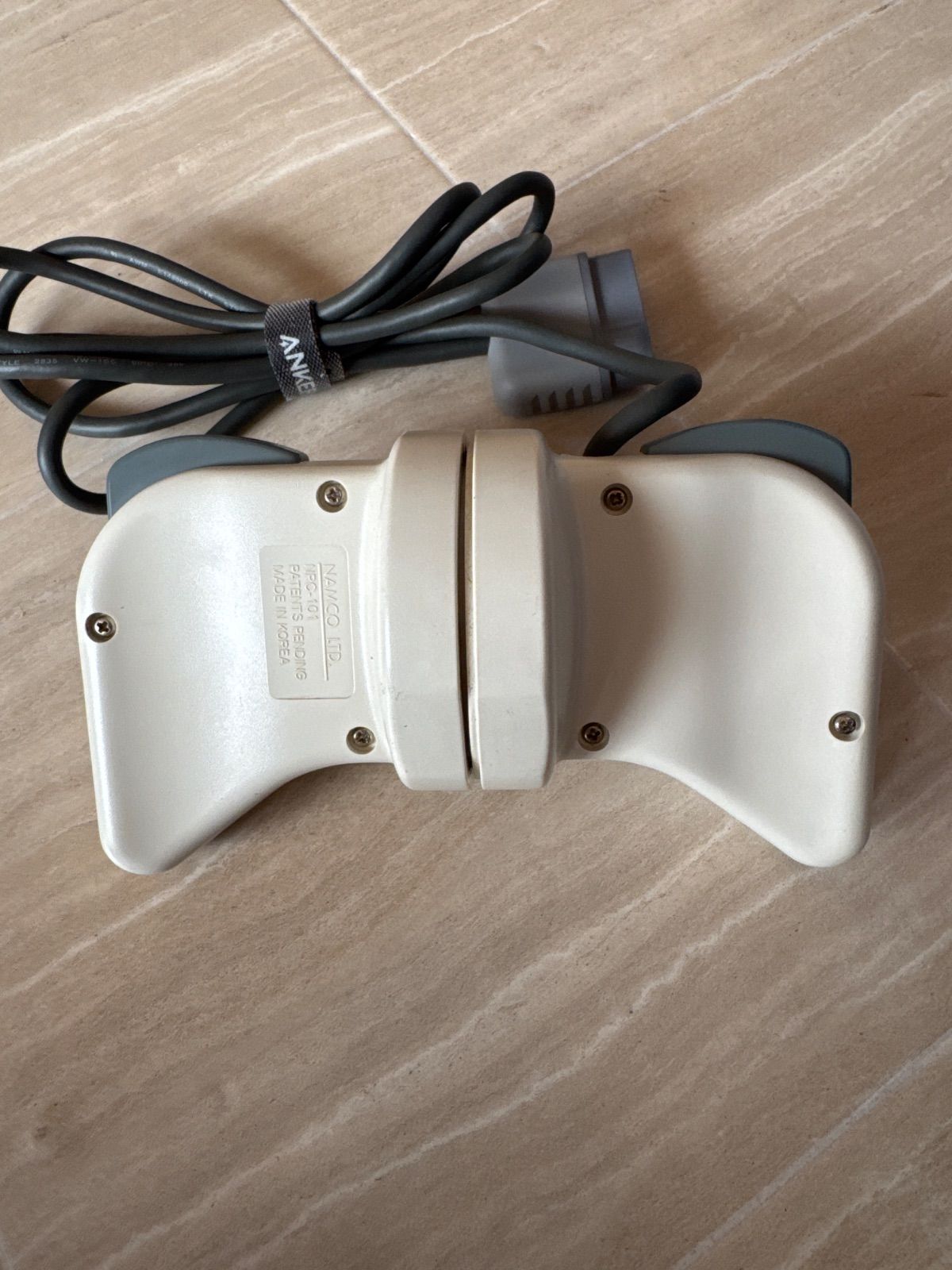 d*7様 まとめ売り　ゲームコントローラ　動作未確認　未清掃 namco neGcon コントローラー ホワイト 動作未確認 レトロゲーム 周辺