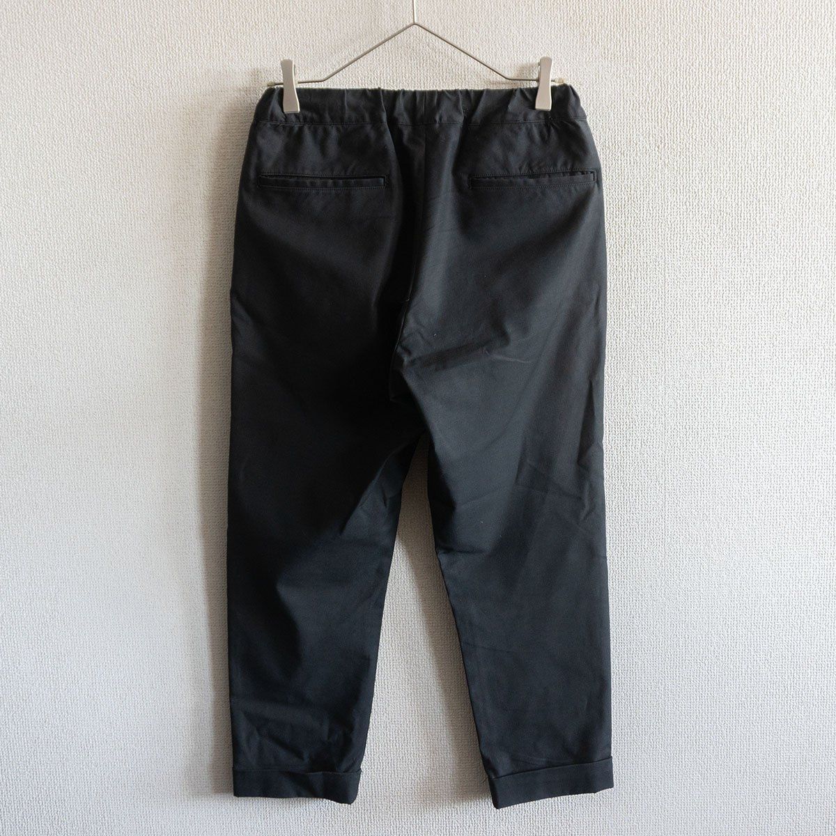 美品】ARTS&SCIENCE 【テーパード パンツ】1ブラック コットン アーツ