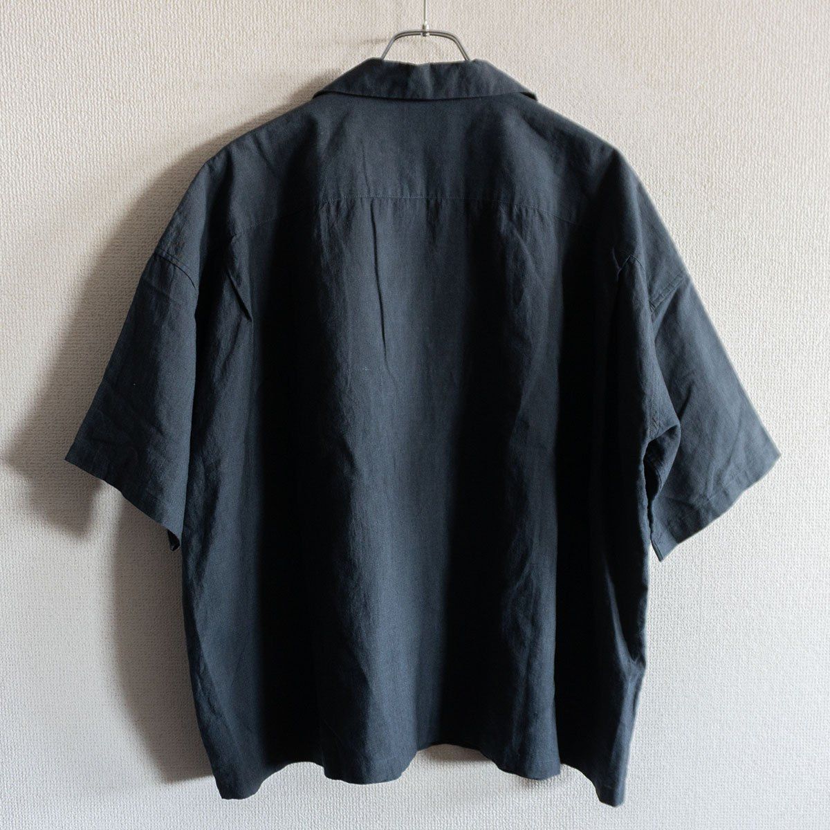美品】 ARTS&SCIENCE 【コットン リネン オープンカラー シャツ】2