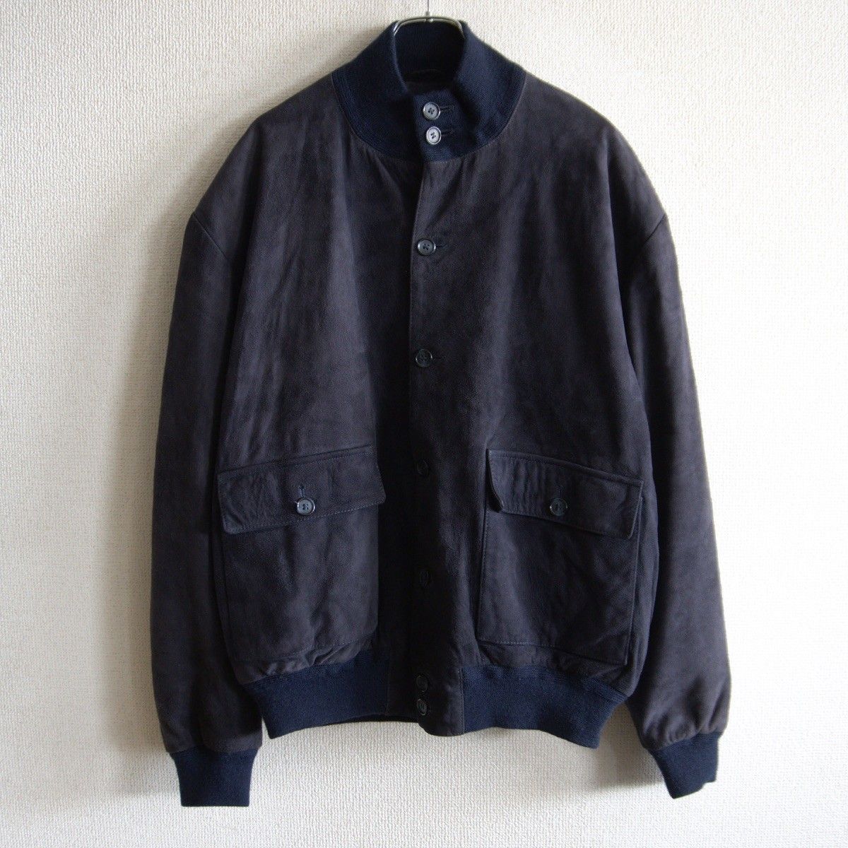 80S】 BURBERRYS 【スウェード バルスター ジャケット】レザー 80S】 BURBERRYS 【スウェード バルスター ジャケット】レザー