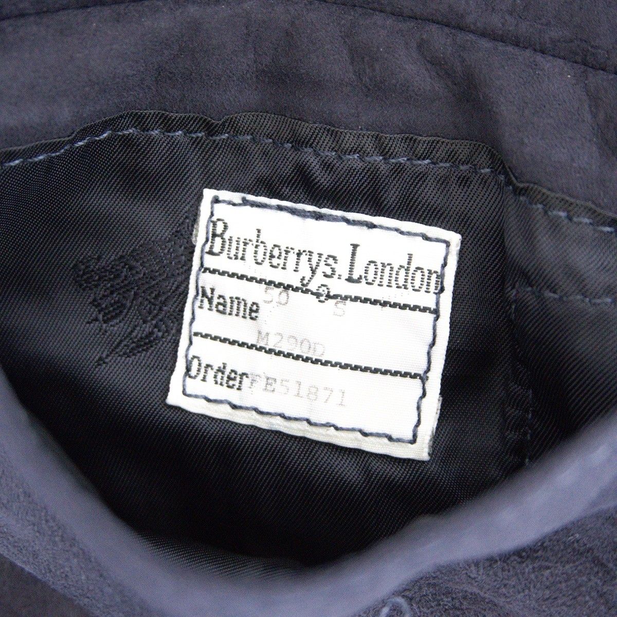 80S】 BURBERRYS 【スウェード バルスター ジャケット】レザー