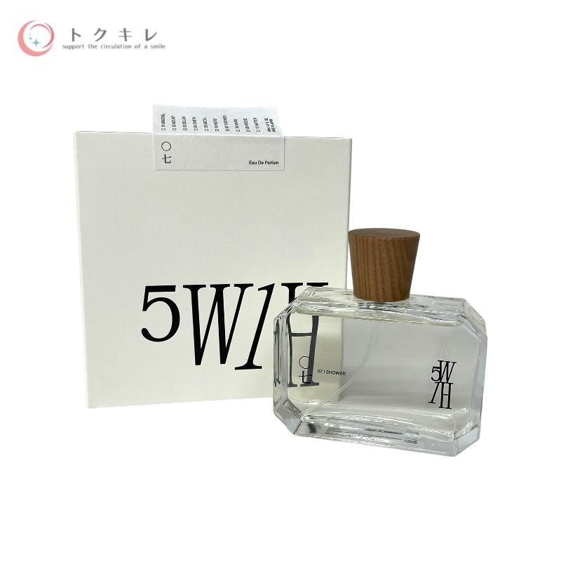 トクキレ】香油香寮 5W1H 07 シャワー オードパルファム 100ml 中古
