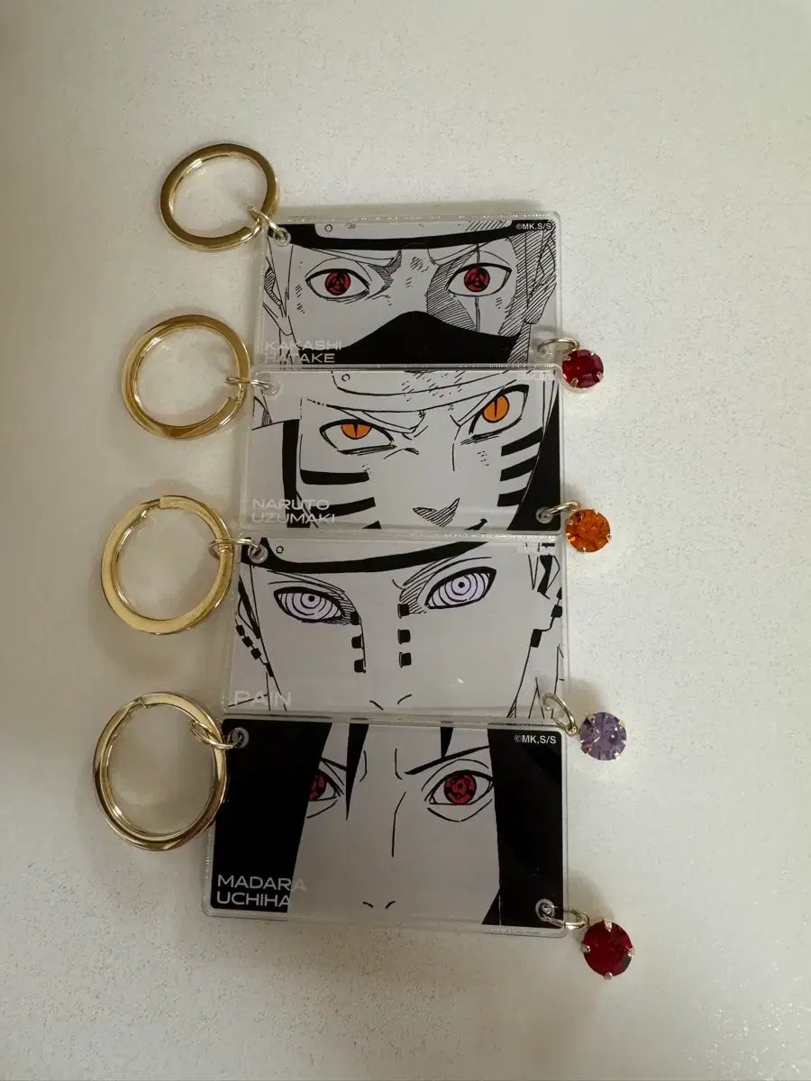 NARUTO -ナルト- アイキーホルダー the eyes NARUTO -ナルト-, カカシ, 三毛縞 斑, ペイン