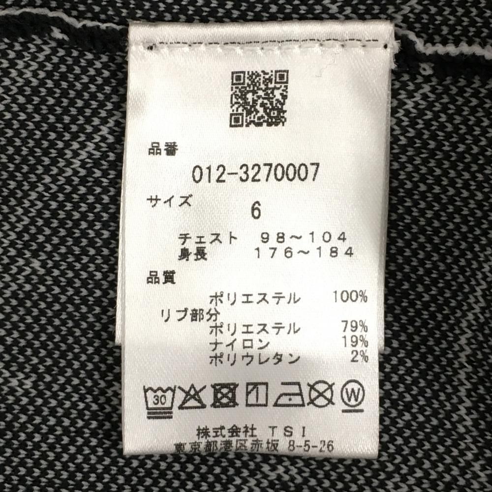 超美品】ニューバランスゴルフ セーター 黒×白 ロゴ総柄 ニット ロゴ