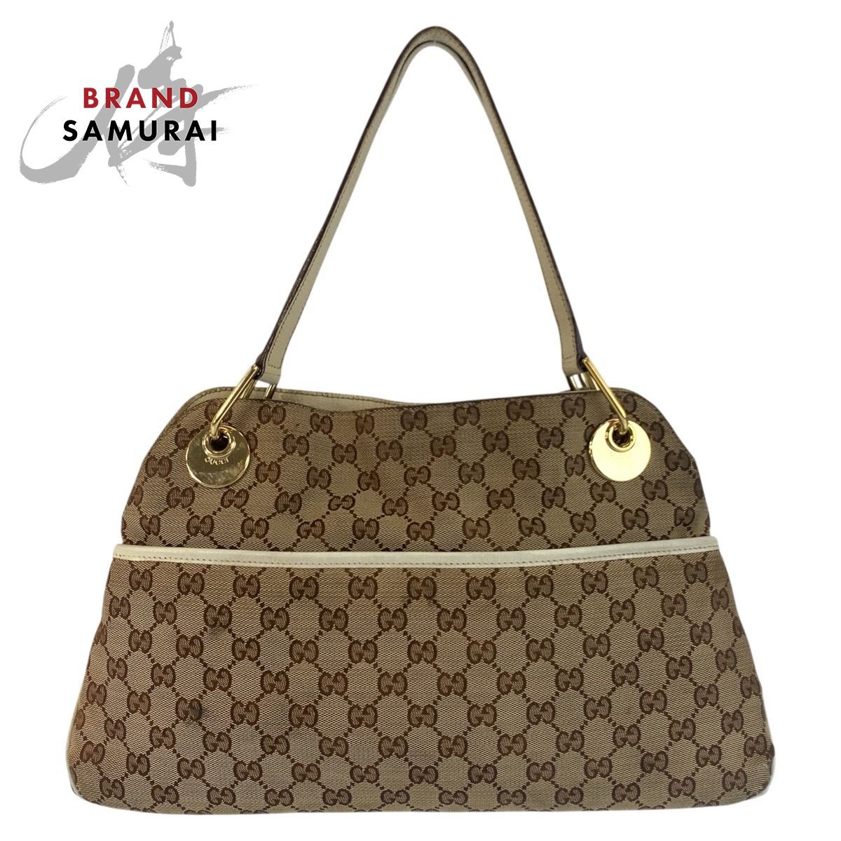 GUCCI グッチ エクリプス ベージュ アイボリー ゴールド金具 GG
