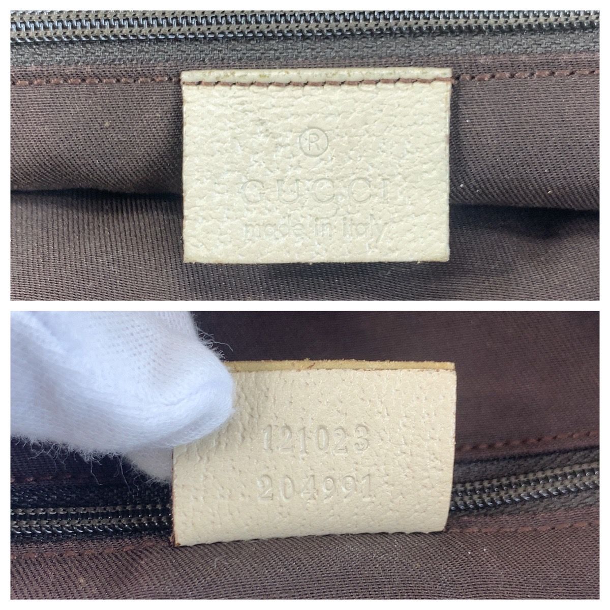 GUCCI グッチ エクリプス ベージュ アイボリー ゴールド金具 GG 