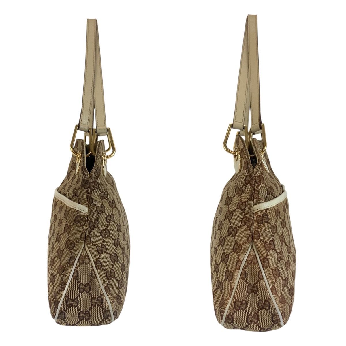 GUCCI グッチ エクリプス ベージュ アイボリー ゴールド金具 GG