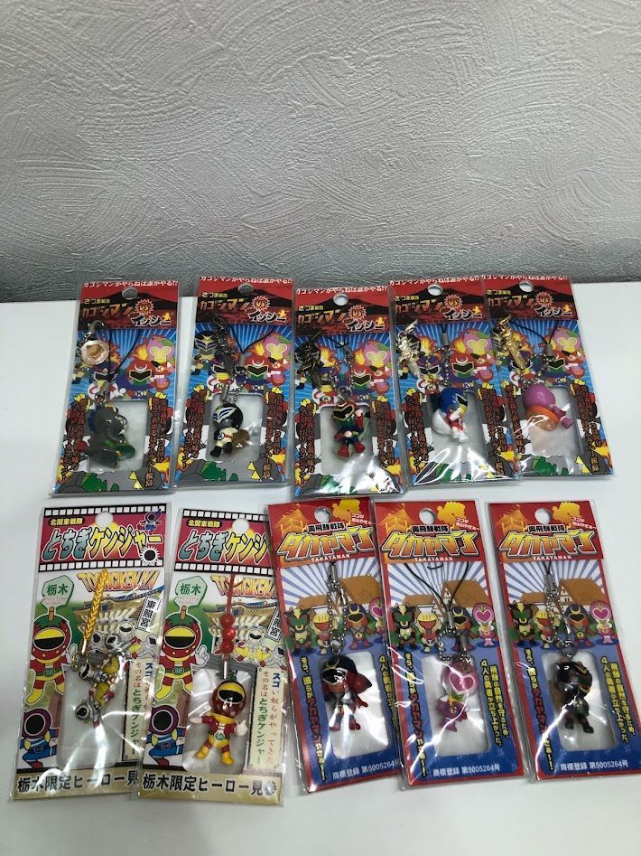 ご当地ヒーロー レンジャー ストラップ 17点 - メルカリ
